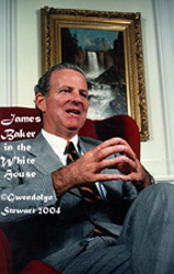 Photograph of JAMES A. BAKER III by GWENDOLYN STEWART c. 2009.
All Rights Reserved
