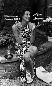 Photograph of Anne Sexton
by GWENDOLYN STEWART c. 2009; All Rights Reserved